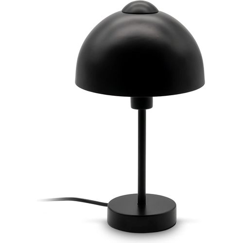 Asas-Lampe De Table Design I Douille E14 I Lampe De Table Pour 1 Ampoule De Max. 25watt I Interrupteur  Cble I Noir Mat