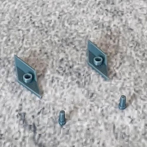 Asas-Lot De 2 Boutons D'alimentation De Rechange Gris Compatibles Avec Garmin Edge 1000 Power Button Gps Ordinateur De Vlo Rparation (Gris)