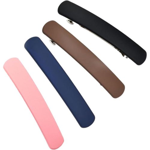 Asas-Lot De 4 Pinces  Cheveux Pour Femme-Pour Cheveux Fins Et Pinces  Cheveux paisses-Grandes Pinces  Cheveux Classiques Automatiques Pour Cheveux Fins Et Moyennement pais