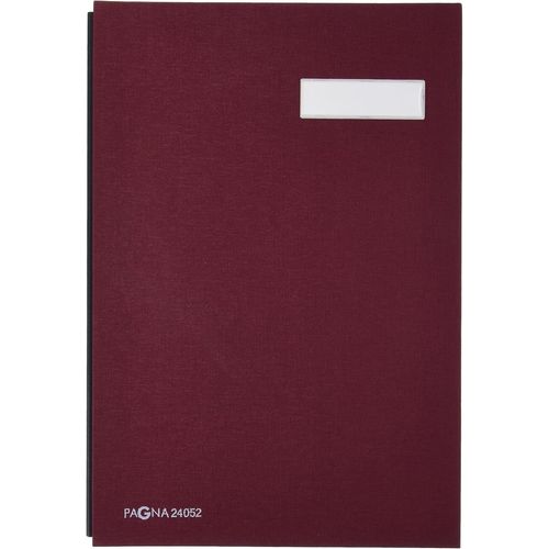 Asas-Parapheur Avec Couverture En Lin Flexible 5 Compartiments