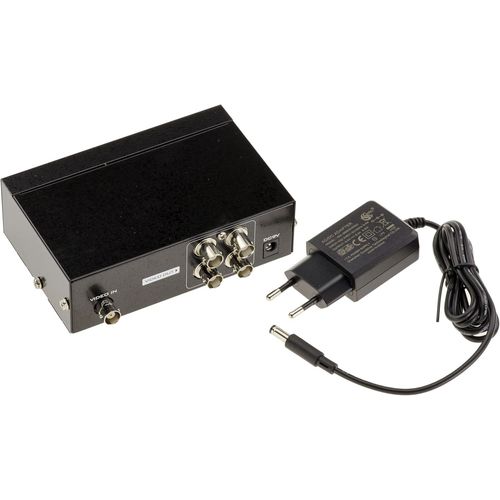 asas-Rpartiteur Vido Bnc Type Splitter Qui Duplique  L'Identique 1 Source En Entre Vers 4 Sorties Simultanes