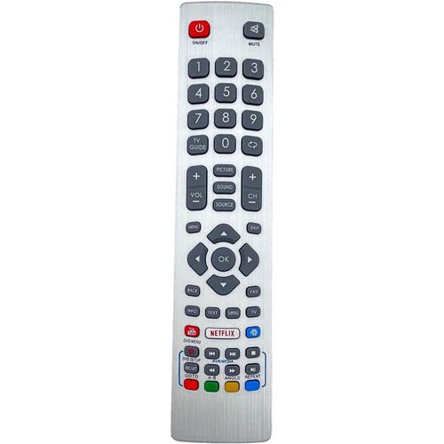 asas456-Tlcommande De Rechange Pour Tlviseur Sharp,Tlcommande Compatible Avec Sharp Smart Televesion Lc-32Hg5141K Lc-32Hg5341K Lc-40Ug7252K