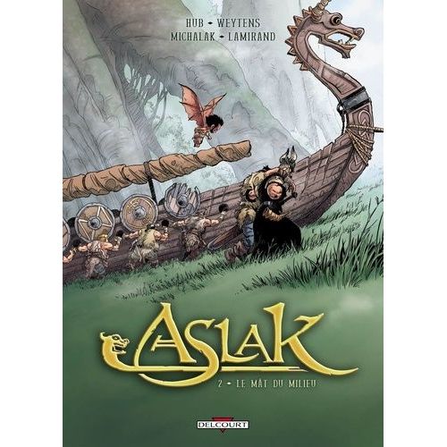 Aslak Tome 2 - Le Mat Du Milieu   de Hub  Format Album 
