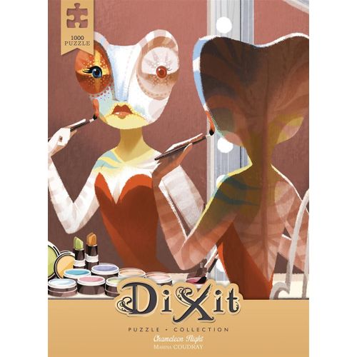 Asmodee Dixit Puzzle 1000p Chameleon Night