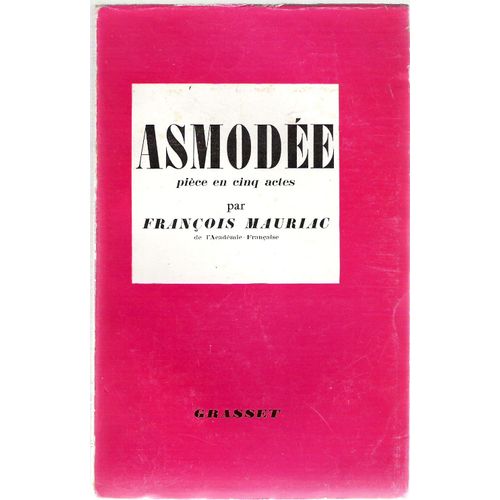 Asmode - Pice En Cinq Actes   