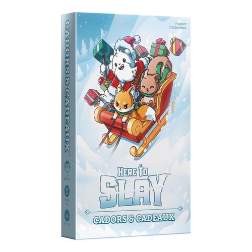 Asmodee Teeturtle Here To Slay - Extension : Cadors & Cadeaux - Jeux De Socit - Jeux De Cartes