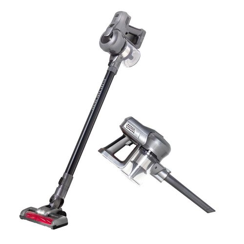 Aspirateur balai sans fil 2 en 1 multifonction sans sac 2 vitesses puissant lger silencieux 160W avec brosse LED