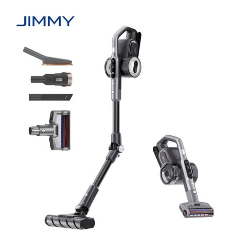 Aspirateur Balai Sans Fil JIMMY H8 Flex, 185AW Puissante Aspiration, 65min d?Autonomie, Capteur Intelligent de Poussire, Double Cyclone, cran LED, Accessoires Inclus