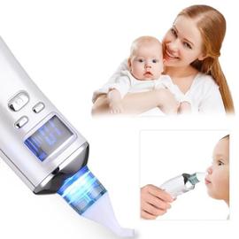 Aspirateur Nasal Mouche Bebe Electrique Usb 5 Niveaux Ecran Lcd Nettoyer Nez Pour Bebes Et Nourrissons Blanc Zp468 Chq1178 Rakuten