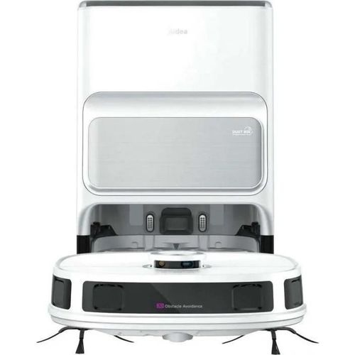 Aspirateur robot Midea | Robot aspirateur | V12 | Wet-Dry | 5200 mAh | Capacit poussire 3 L | 5000 Pa | Blanc