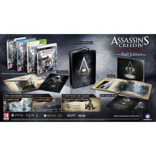 Assassin's Creed 4 Black Flag Skull Edition 360 Xbox 360