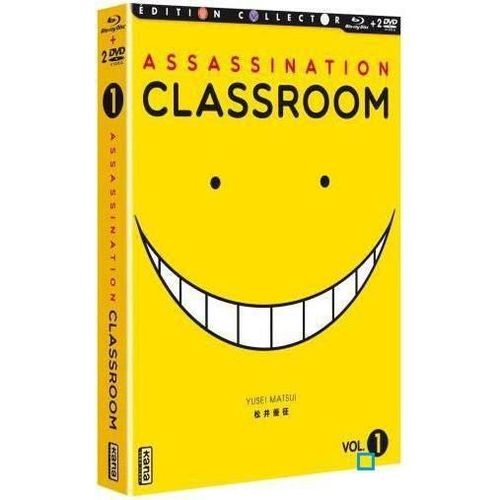 Assassination Classroom - Box 1 - dition Collector Blu-Ray + Dvd de Seiji Kishi