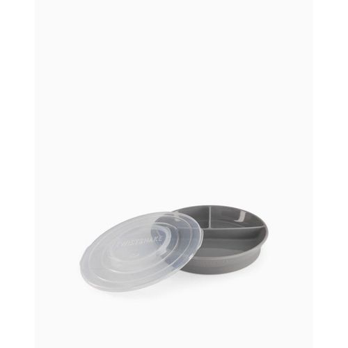 Assiette Compartimente Gris 6 Mois + De Twistshake