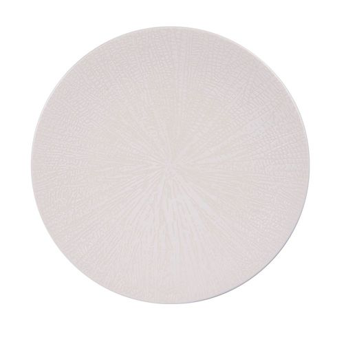 Assiette Plate Santal 27 Cm Blanc (Lot De 6)