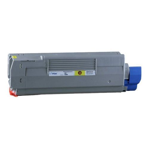 Astar - Jaune - Cartouche De Toner (quivalent  : Oki 43872305 ) - Pour Oki C5650dn, 5650dtn, 5650n, 5750dn, 5750n