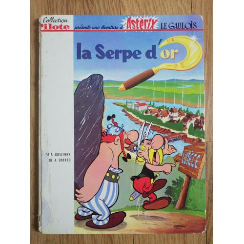 Asterix La Serpe D'or Edition Pilote Cp8 3e Trimestre 1963   de Albert Uderzo  Format Cartonn 