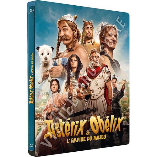 Astrix & Oblix : L'empire Du Milieu - 4k Ultra Hd + Blu-Ray - Botier Steelbook Limit de Guillaume Canet