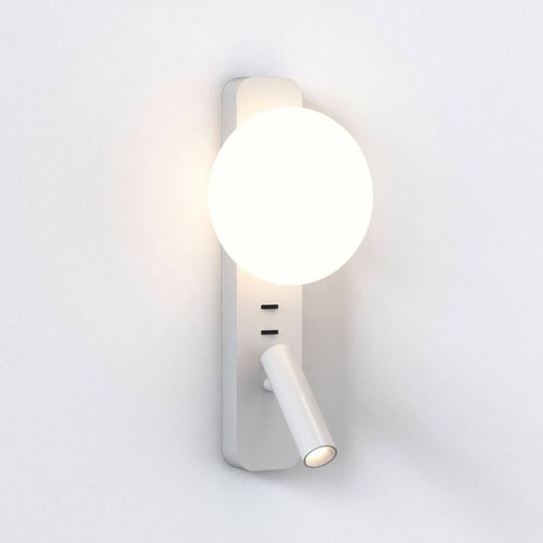 Astro Zeppo Reader Applique Avec Liseuse Blanche