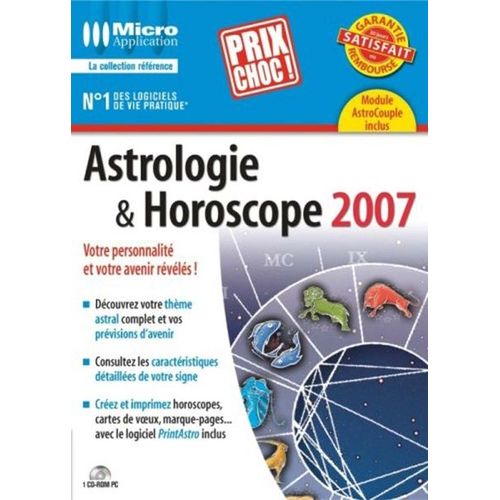 Astrologie & Horoscope 2007 Pc