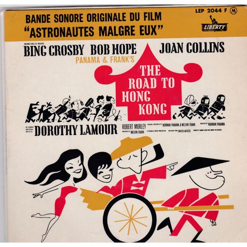 Astronautes Malgr Eux (The Road Ti Hong Kong) - Bing Crosby, Bob Hope, Joan Collins