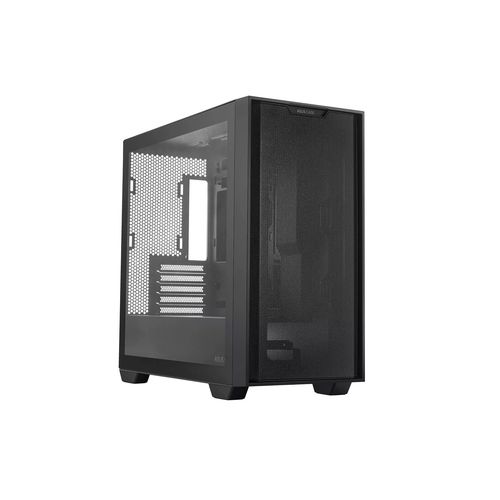 Boitier PC Mini Tour Micro ATX Asus A21 avec panneaux vitrs - Noir