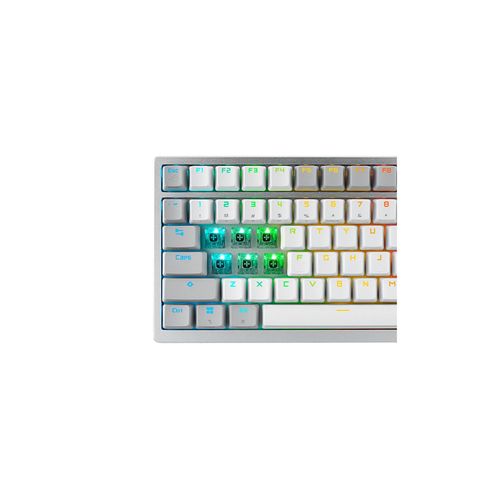 Asus ROG AZOTH Clavier gaming sans fil Blanc (USB/Bluetooth/RF 2,4 GHz)