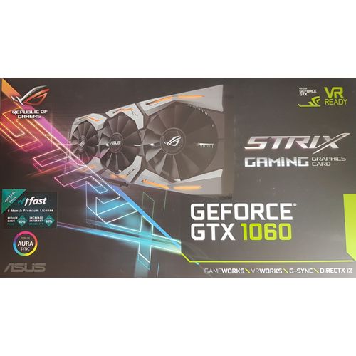 Asus ROG STRIX-GTX1060-6G-GAMING - carte graphique | Rakuten