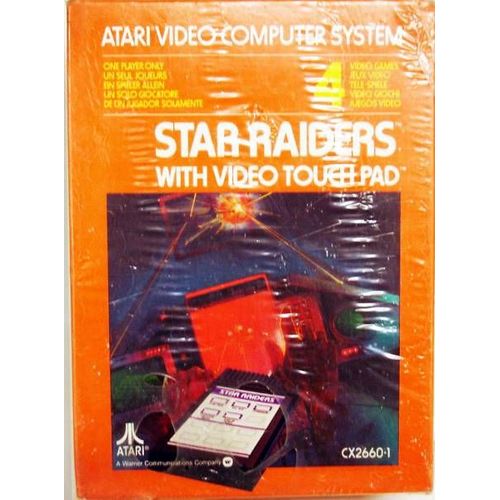 Atari 2600 - Star Raiders With Video Touch Pad