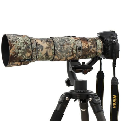 Atc Impermable - Housse'objectif Pour Nikon Af S 200 500mm F/5.6e Ed Vr, Camouflage, Manteau, Housse De Pluie, tui Pour Armes  Feu, Manchon'objectif