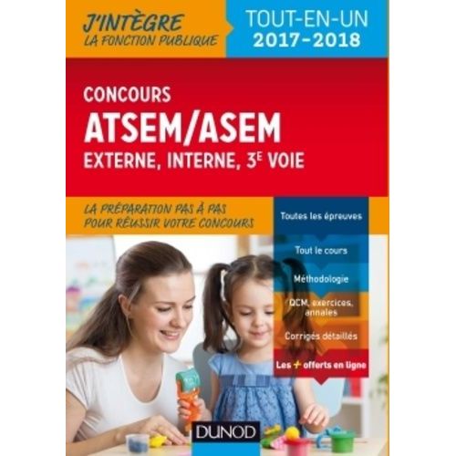 Concours Atsem/Asem Externe, Interne, 3e Voie    Format Broch 