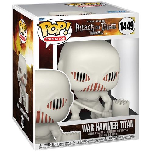 Attack On Titan Figurine Oversized Pop! Vinyl War Hammer Titan 15 Cm