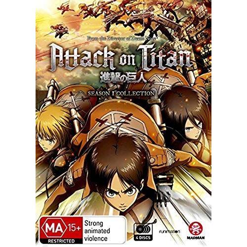 Attack On Titan Season 1 | Anime | Non-Usa Format | Pal Region 4 Import - Australia de Unknown