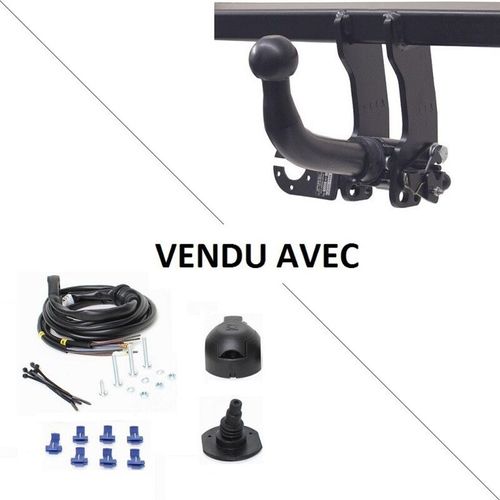 Attelage Chrysler Grand Voyager Stow'n'go Uniquement (09/04-12/07) Rdsoh + Faisceau Universel 7 Broches - Auto-Hak
