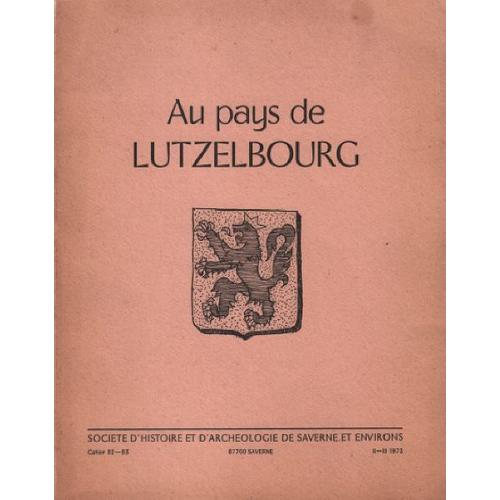 Au Pays De Lutzelbourg   de Collectif