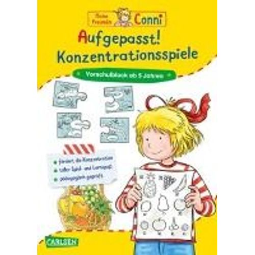 Aufgepasst! Konzentrationsspiele    Format Broch 
