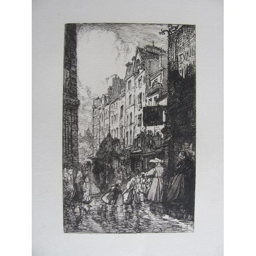 Auguste Lepre (1849-1918): La Rue Boutebrie