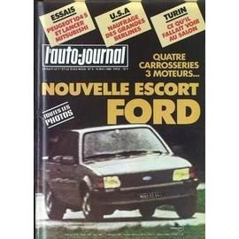 ►L'AUTO-JOURNAL n°7 de 4/1980 Ford Escort/ 104 S et lancer Mitsubishi/ Turin 