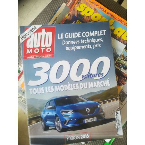 Auto Moto Hors Serie 78 De 2016 3000 Voitures,Tous Les Modeles Du Marche,Guide Complet