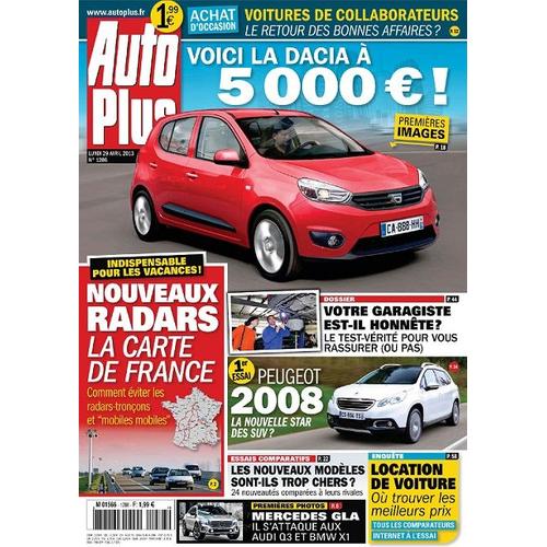 Auto Plus 1286-Dacia A 5000 Euros-Votre Garagiste Est-Il Honnete-Peugeot 2008-Mercedes Gla-Location Les Meilleurs Prix 1286
