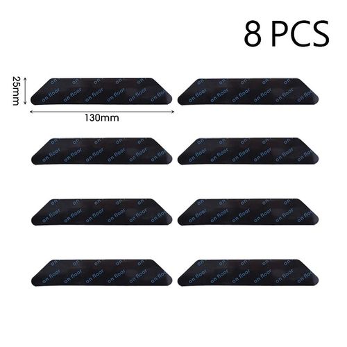 Autocollant Antidrapant Pour Tapis,,Rutilisable,Lavable,Anti-Bouclage,Patch Fixe,Tapis De Sol,Bande De Prhension,Coussin D'angle - Type 8pc