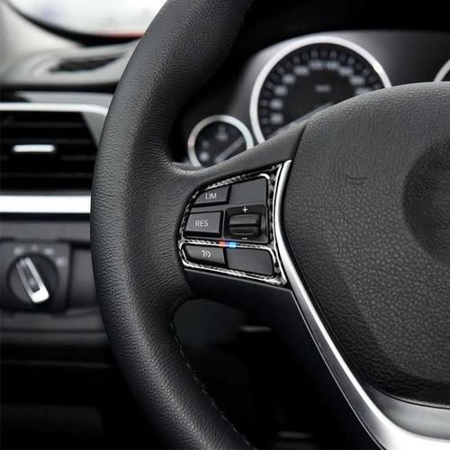 Autocollant De Cadre De Cl De Volant En Fibre De Carbone Pour Bmw F20 F21 F30 F32 F34