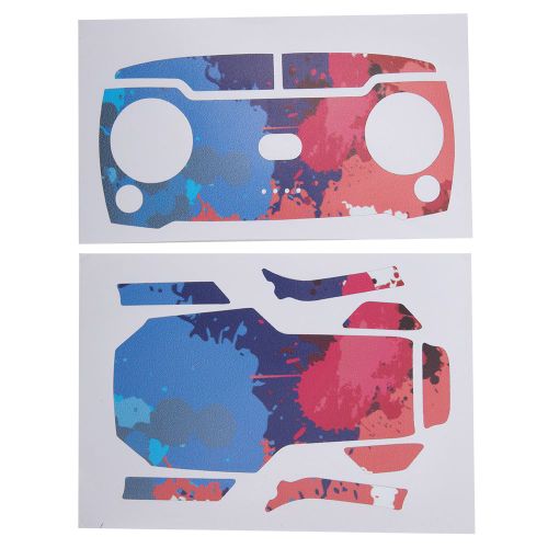 Autocollant Decoratif Colore Unique Pour Telecommande De Drone Rc, Compatible Avec Dji Mavic Mini Dc02