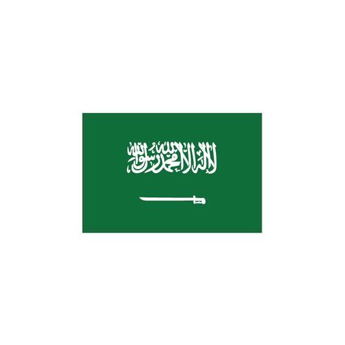 Autocollant Drapeau Saudi Arabia Arabie Saoudite Sticker Flag - Taille : 12 Cm