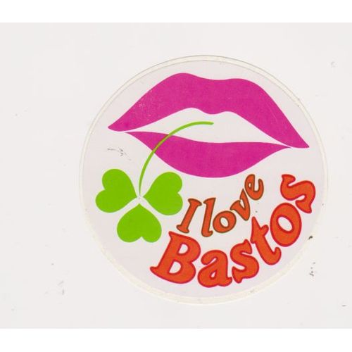 Autocollant I Love Bastos  Cigarettes