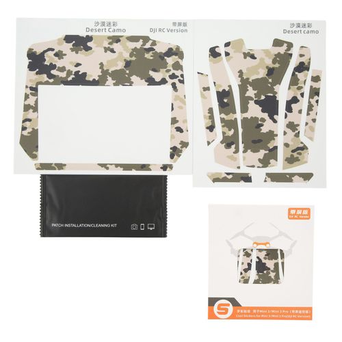 Autocollant Pour Drone Dji Mini3 Avec Fente De Guidage D'air, Personnalisation Precise, Motif Clair, Longue Duree, Autocollant Pour Telecommande De Drone De Type 3