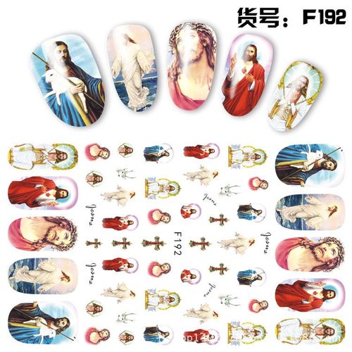 Autocollants  Motif De Fleurs D'ange Pour Ongles