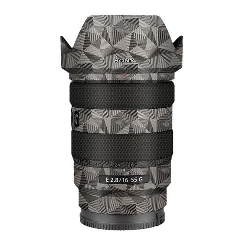 Autocollants D'objectif Pour Sony E 16-55mm F2.8 G Sel1655g,Autocollant De Corps D'objectif D'appareil Photo,Film De Protection Rond,Peau De Dcalcomanie En Vinyle - Type D