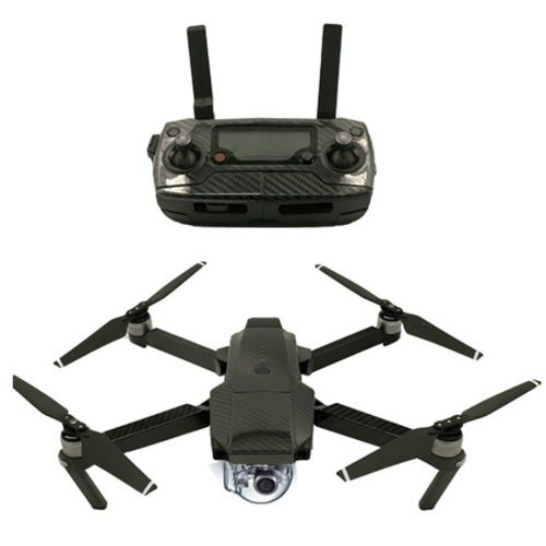 Autocollants En Fibre De Carbone Pour Dji Mavic Uav Imports, Double Puissance, Tlcommande Corporelle