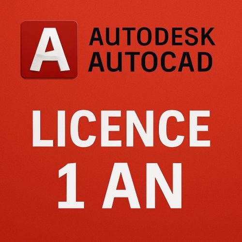 Autodesk Autocad 2026 - 1 An - Windows/Mac - Licence Officielle