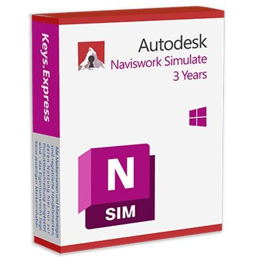 Autodesk Naviswork Simulate 3y